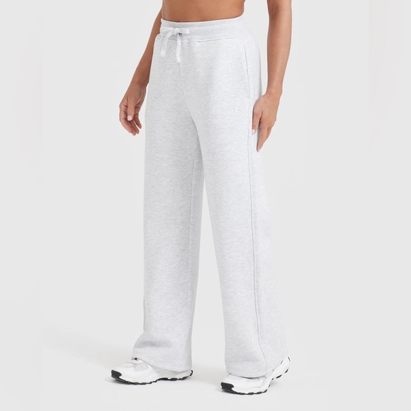 Oner active - ALL DAY STRAIGHT LEG JOGGER - 
Light Grey Marl - Picture 3 of 5